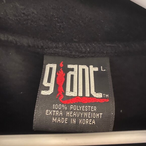 vintage GIANT BRANDED Embroidered logo fleece vest size LARGE - Picture 3 of 10